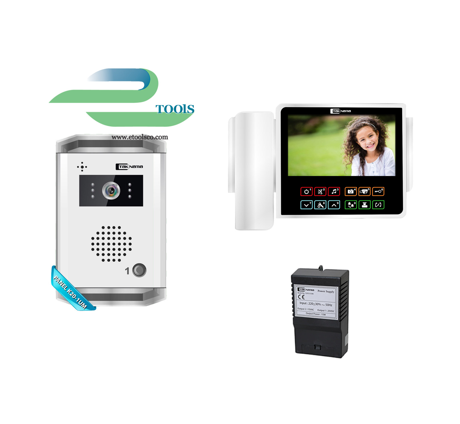 پکیج تک واحدی آیفون تصویری تک نما C70